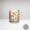 Close-up of Easter girl gnome mug with personal message.
Personalized Easter girl gnome cup with custom text.